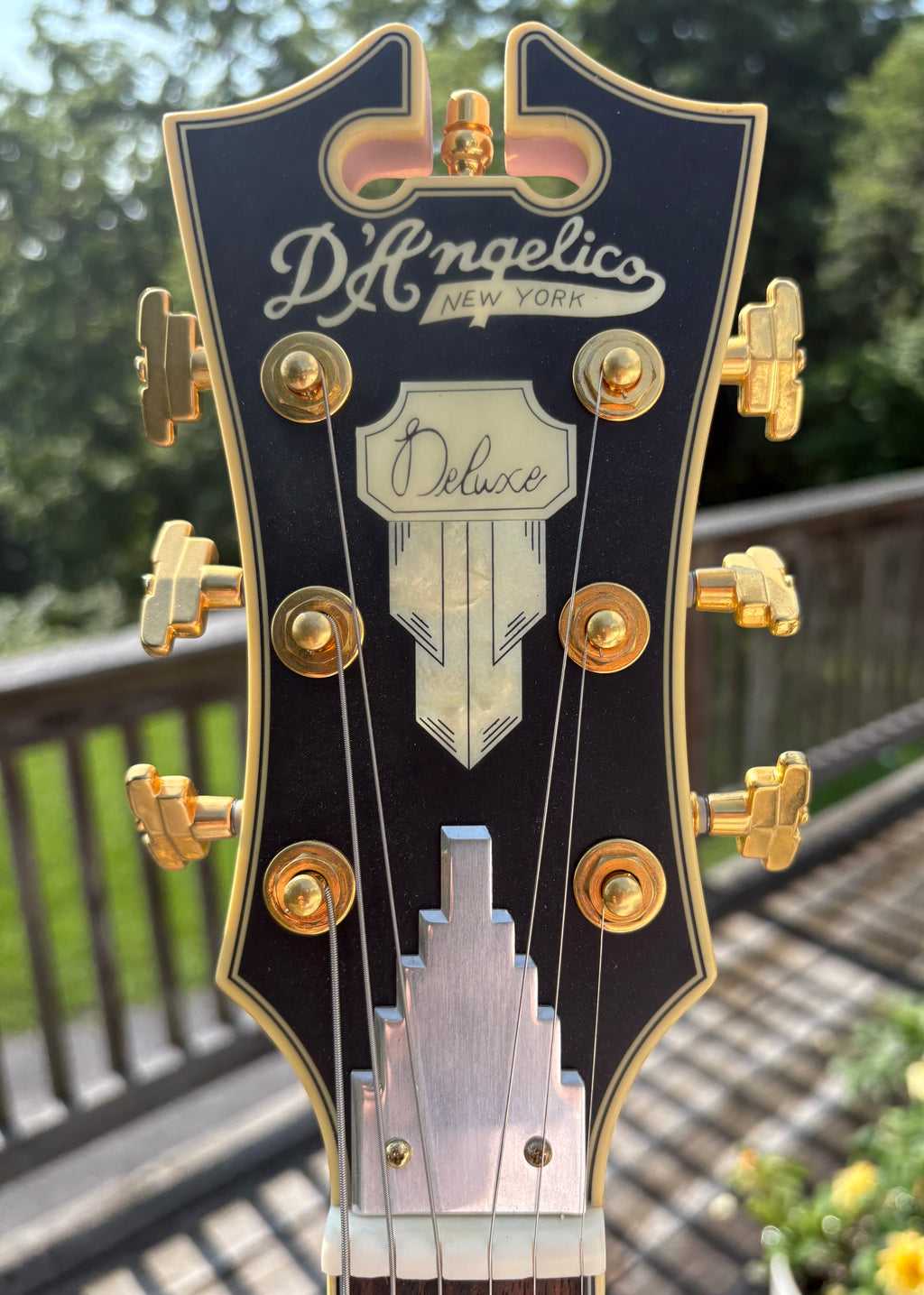 Emily King’s Personal D’Angelico Deluxe Semi-Hollow Guitar