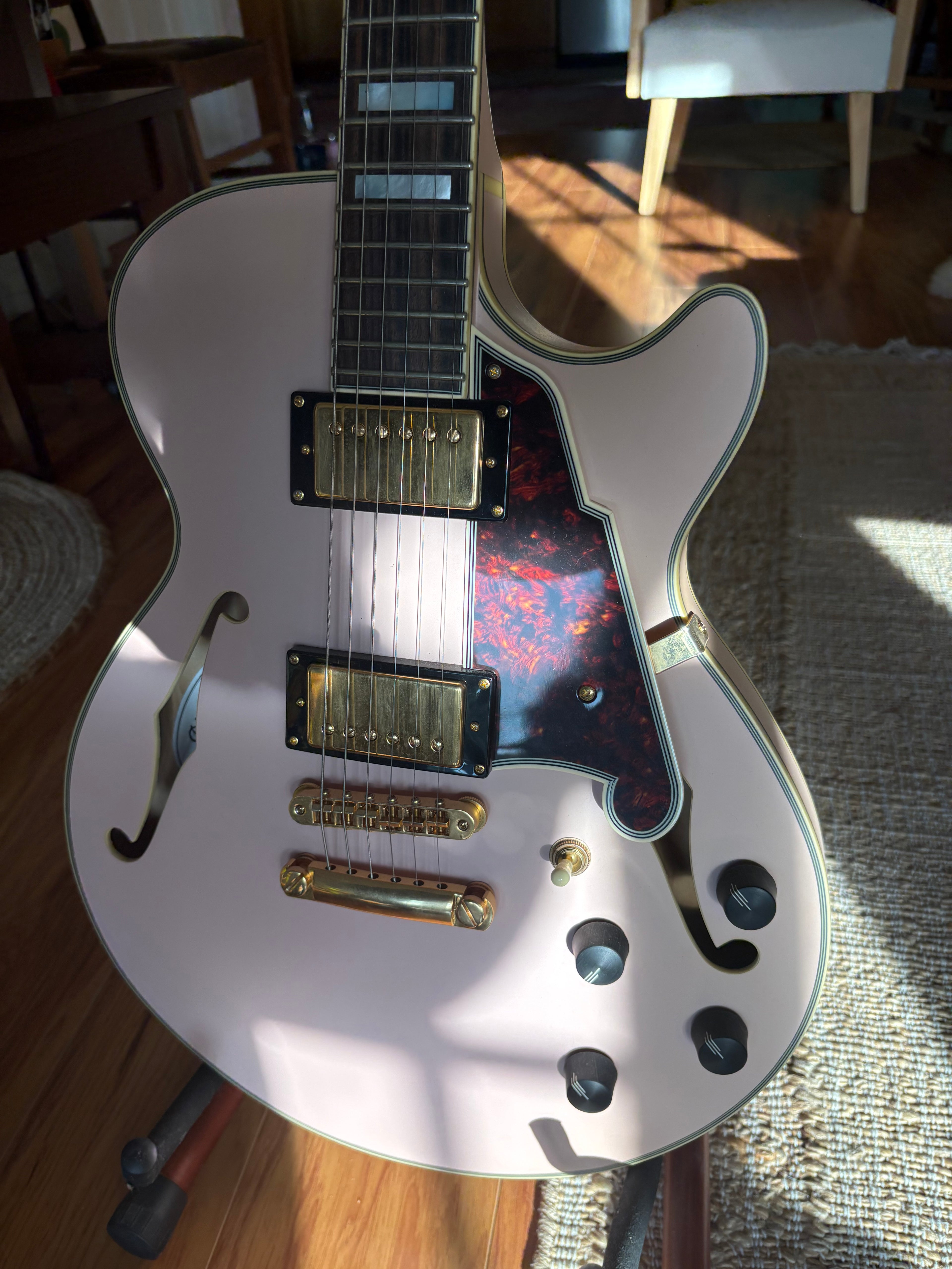 Emily King’s Personal D’Angelico Deluxe Semi-Hollow Guitar