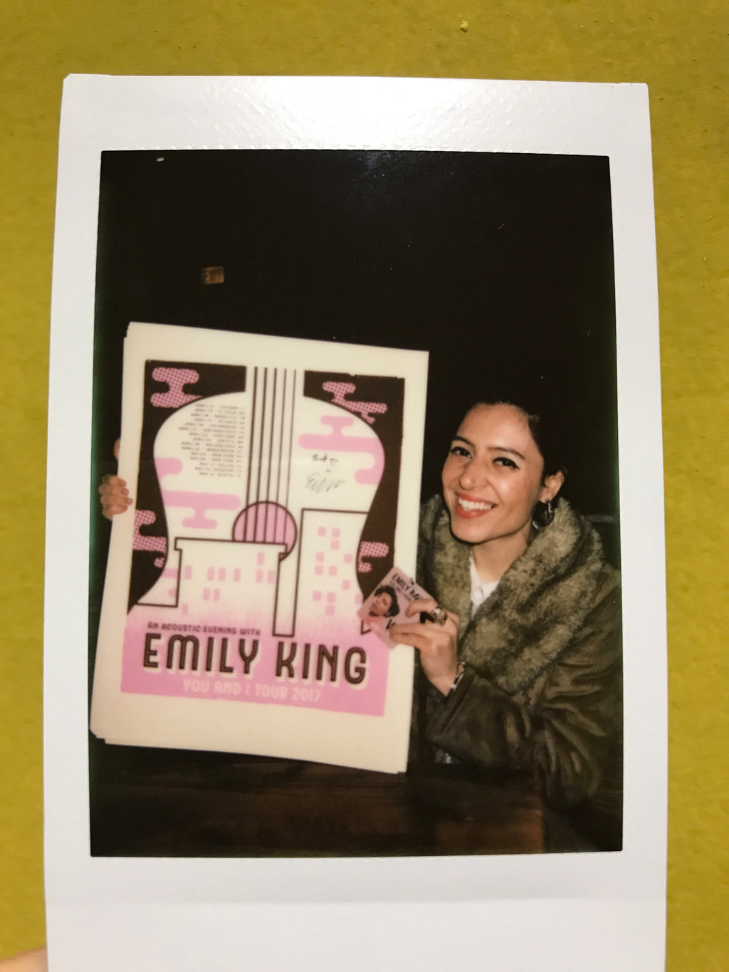 Emily King 2017 You and I Tour Poster Signed