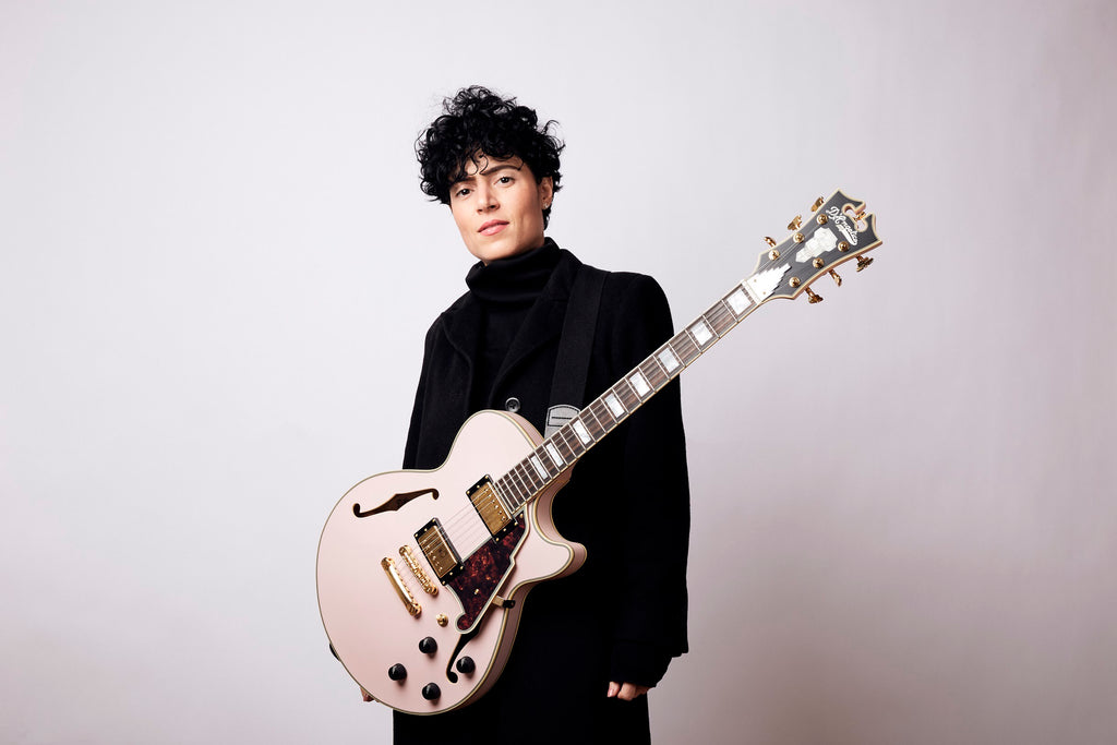 Emily King’s Personal D’Angelico Deluxe Semi-Hollow Guitar