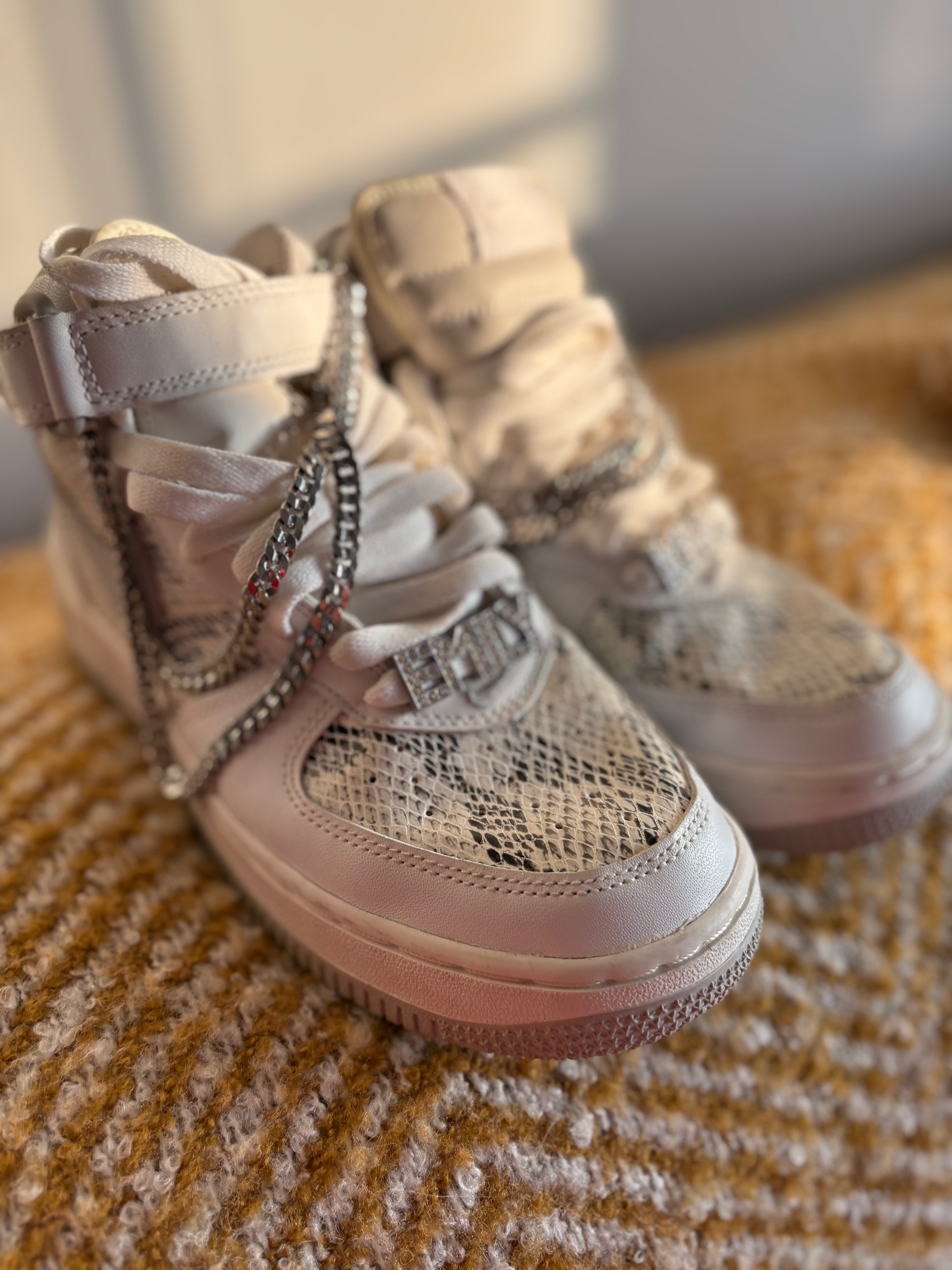 Emily King Personalized Nike Air Force 1 High Sneakers (Circa 2004)