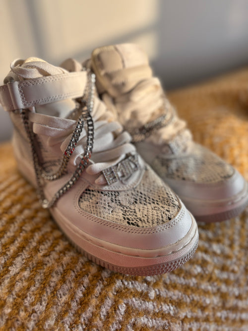 Emily King Personalized Nike Air Force 1 High Sneakers (Circa 2004)