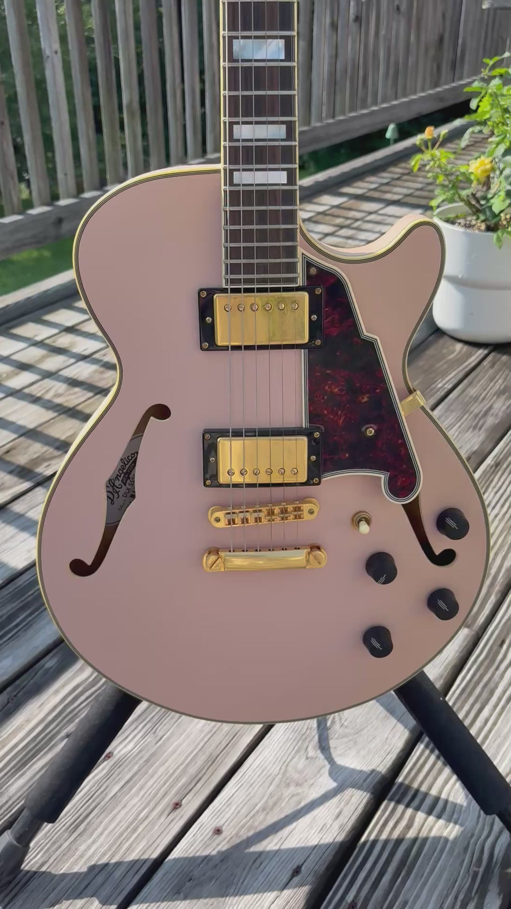 Emily King’s Personal D’Angelico Deluxe Semi-Hollow Guitar